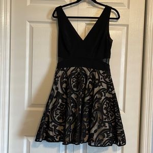 Cocktail dress perfect for New Year’s Eve.